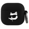 Karl Lagerfeld - Silicone Choupette Head 3D (KLA4RUNCHK) - Apple AirPods 4 - Black