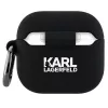 Karl Lagerfeld - Silicone Choupette Head 3D (KLA4RUNCHK) - Apple AirPods 4 - Black