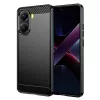 Techsuit - Carbon szilikon tok - Xiaomi Poco X7 Pro - Fekete