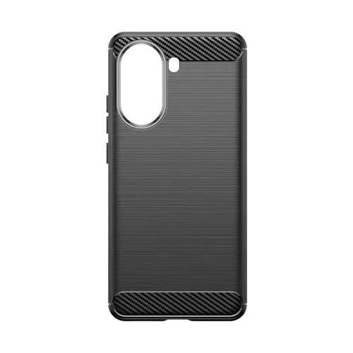Techsuit - Carbon szilikon tok - Xiaomi Poco X7 Pro - Fekete