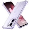 Techsuit - Shockproof Átlátszó Ütésálló Szilikon tok - Oppo Reno13 F 4G / Reno13 F 5G / Reno13 FS 5G - Átlátszó