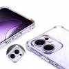 Techsuit - Shockproof Átlátszó Ütésálló Szilikon tok - Oppo Reno13 F 4G / Reno13 F 5G / Reno13 FS 5G - Átlátszó