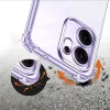 Techsuit - Shockproof Átlátszó Ütésálló Szilikon tok - Oppo Reno13 F 4G / Reno13 F 5G / Reno13 FS 5G - Átlátszó