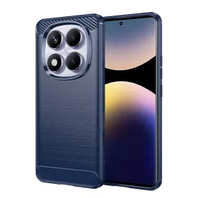   Techsuit - Carbon szilikon tok - Xiaomi Redmi Note 14 Pro 4G - Kék