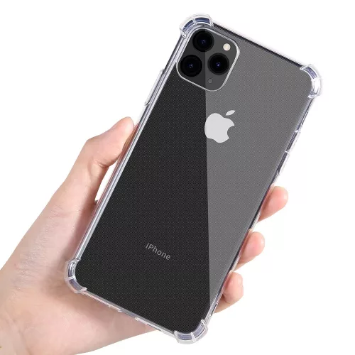 Techsuit - Shockproof Átlátszó Ütésálló Szilikon tok - Xiaomi Redmi Note 14 4G (Regional) - Átlátszó