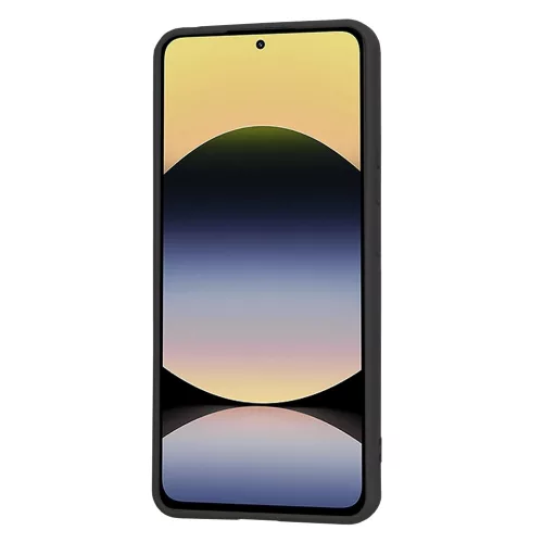 Techsuit - SoftFlex szilikon tok - Xiaomi Redmi Note 14 4G (Regional) - Fekete