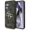 Guess - Keménytok 4G Nagy Fém Logó (GUHCS25S4GMGBR) - Samsung Galaxy S25 - Barna
