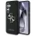 Guess - Hardcase 4G Grained Big and Classic Logo (GUHCS25SPGT4MBK) - Samsung Galaxy S25 - Black