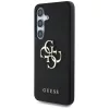 Guess - Hardcase 4G Grained Big and Classic Logo (GUHCS25SPGT4MBK) - Samsung Galaxy S25 - Black
