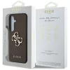 Guess - Hardcase 4G Grained Big and Classic Logo (GUHCS25SPGT4MBW) - Samsung Galaxy S25 - Brown
