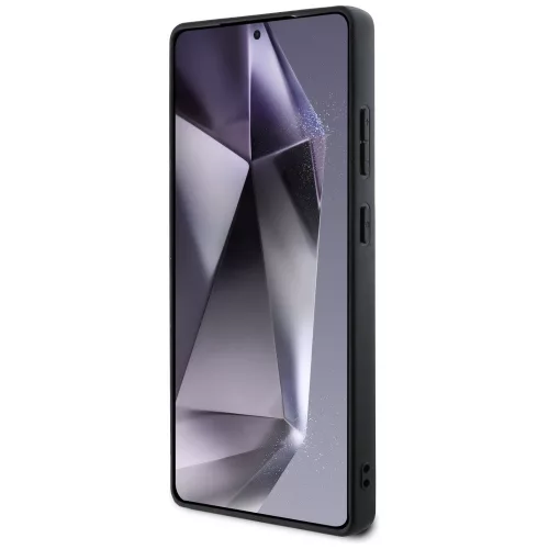 Guess - 4G Gyűrű Klasszikus Logó MagSafe (GUHMS25LG4GFRK) - Samsung Galaxy S25 Ultra - Fekete