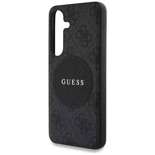 Guess - 4G Kör Klasszikus Logó MagSafe (GUHMS25MP4PGRSGK) - Samsung Galaxy S25 Plus - Fekete