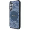 Guess - 4G Circle Classic Logo MagSafe (GUHMS25MP4PGRSGB) - Samsung Galaxy S25 Plus - Blue