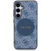 Guess - 4G Circle Classic Logo MagSafe (GUHMS25MP4PGRSGB) - Samsung Galaxy S25 Plus - Blue