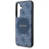 Guess - 4G Circle Classic Logo MagSafe (GUHMS25MP4PGRSGB) - Samsung Galaxy S25 Plus - Blue