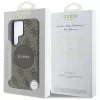 Guess - 4G Kör Klasszikus Logó MagSafe (GUHMS25LP4PGRSGW) - Samsung Galaxy S25 Ultra - Barna