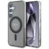 Guess - IML Strasszos MagSafe (GUHMS25SPFTDTEK) - Samsung Galaxy S25 - Fekete