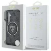 Guess - IML Metal Glitter 4G Circle Triangle MagSafe (GUHMS25SHG4PRTGK) - Samsung Galaxy S25 - Black