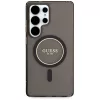 Guess - IML Glitter Circle MagSafe (GUHMS25LHFGEREK) - Samsung Galaxy S25 Ultra - Black