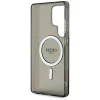 Guess - IML Glitter Circle MagSafe (GUHMS25LHFGEREK) - Samsung Galaxy S25 Ultra - Black