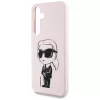 Karl Lagerfeld - Silicone Graffiti MagSafe (KLHMS25SPNYKGRTP) - Samsung Galaxy S25 - Ikonik Pink