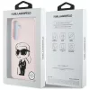 Karl Lagerfeld - Silicone Graffiti MagSafe (KLHMS25SPNYKGRTP) - Samsung Galaxy S25 - Ikonik Pink