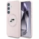 Karl Lagerfeld - Silicone Double Heads MagSafe (KLHMS25SSKCHTCP) - Samsung Galaxy S25 - Pink