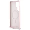Karl Lagerfeld - Silicone Double Heads MagSafe (KLHMS25LSKCHTCP) - Samsung Galaxy S25 Ultra - Pink