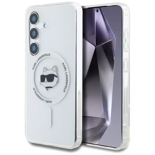 Karl Lagerfeld - IML MagSafe (KLHMS25SHLSCHH) - Samsung Galaxy S25 - Choupette's Head