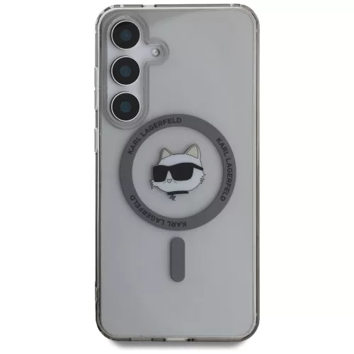 Karl Lagerfeld - IML MagSafe (KLHMS25SHLSCHK) - Samsung Galaxy S25 - Choupette's Head