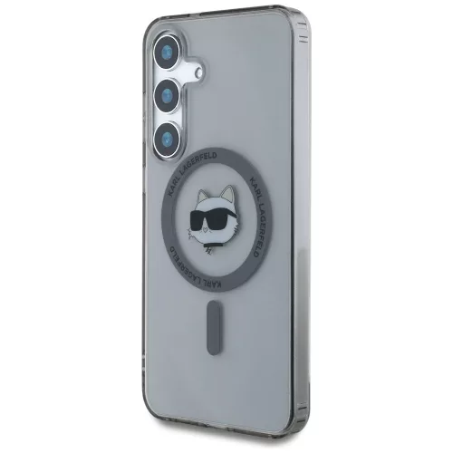Karl Lagerfeld - IML MagSafe (KLHMS25SHLSCHK) - Samsung Galaxy S25 - Choupette's Head