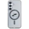 Karl Lagerfeld - IML MagSafe (KLHMS25SHLSKCK) - Samsung Galaxy S25 - Metal Karl&Choupette Heads