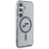 Karl Lagerfeld - IML MagSafe (KLHMS25SHLSKCK) - Samsung Galaxy S25 - Metal Karl&Choupette Heads