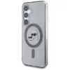 Karl Lagerfeld - IML MagSafe (KLHMS25SHLSKCK) - Samsung Galaxy S25 - Metal Karl&Choupette Heads
