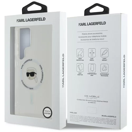 Karl Lagerfeld - IML MagSafe (KLHMS25LHLSKIH) - Samsung Galaxy S25 Ultra - Karl's Head