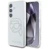 Karl Lagerfeld - IML Rhinestones (KLHCS25SHKHDCELT) - Samsung Galaxy S25 - Transparent Karl Head