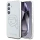 Karl Lagerfeld - IML Rhinestones (KLHCS25SHKHDCELT) - Samsung Galaxy S25 - Transparent Karl Head