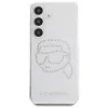 Karl Lagerfeld - IML Rhinestones (KLHCS25SHKHDCELT) - Samsung Galaxy S25 - Transparent Karl Head