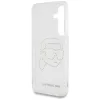 Karl Lagerfeld - IML Rhinestones (KLHCS25SHKHDCELT) - Samsung Galaxy S25 - Transparent Karl Head