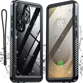   ShellBox - Waterproof IP68 Case - Samsung Galaxy S25 Ultra - Black