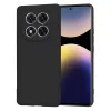 Techsuit - SoftFlex szilikon tok - Xiaomi Redmi Note 14 Pro 4G - Fekete