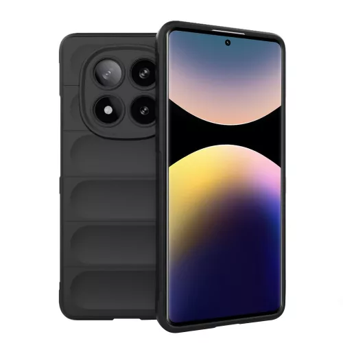 Techsuit - Magic Shield tok - Xiaomi Redmi Note 14 Pro 4G - Fekete