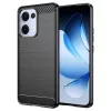 Techsuit - Carbon szilikon tok - Oppo Reno13 - Fekete