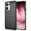 Techsuit - Carbon szilikon tok - Oppo Reno13 Pro - Fekete