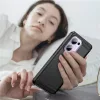 Techsuit - Carbon szilikon tok - Oppo Reno13 Pro - Fekete