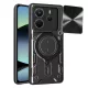 Techsuit - CamGuard Pro tok - Xiaomi Redmi Note 14 4G (Regional) - Fekete