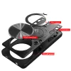 Techsuit - CamGuard Pro tok - Xiaomi Redmi Note 14 4G (Regional) - Fekete