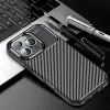 Techsuit - CarbonFiber szilikon tok - OnePlus 13R - Fekete