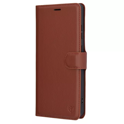 Techsuit - Leather Folio - OnePlus 13R - Brown