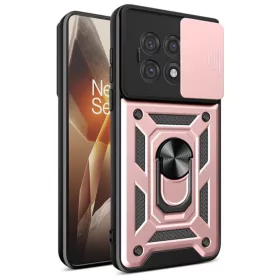   Techsuit - CamShield ütésálló tok - OnePlus 13R - Rose Gold